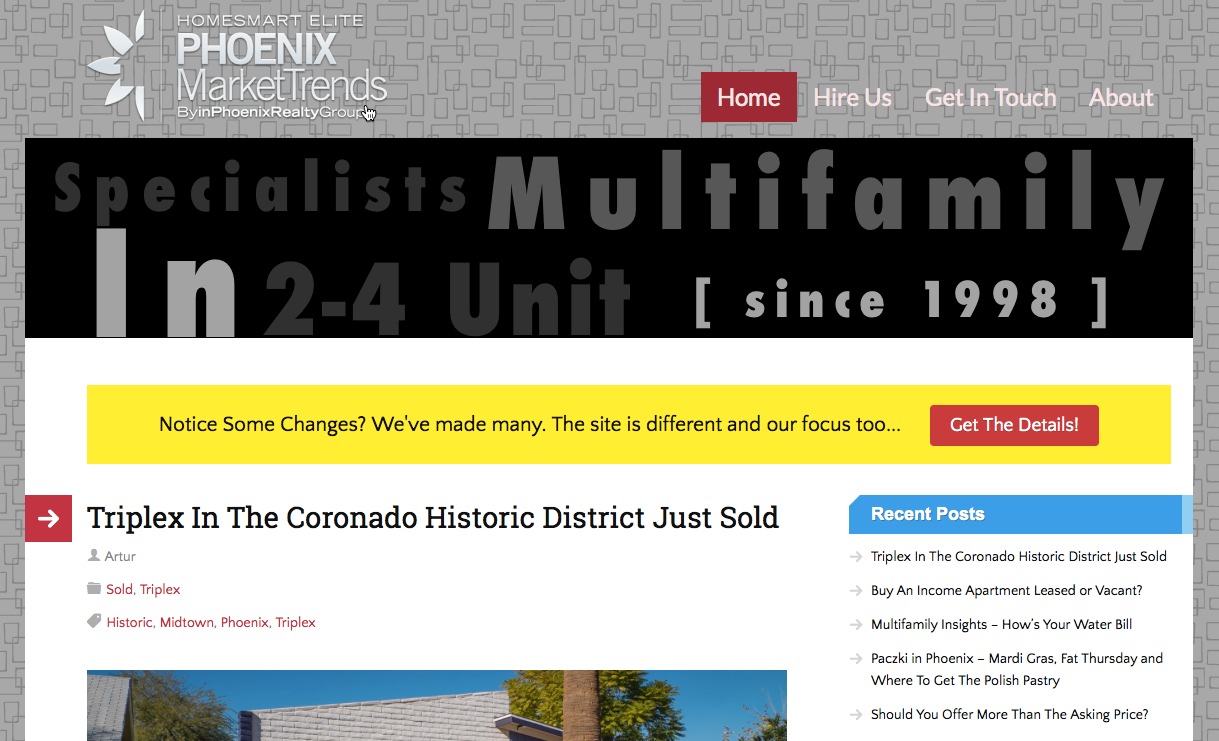 phoenix real estate website