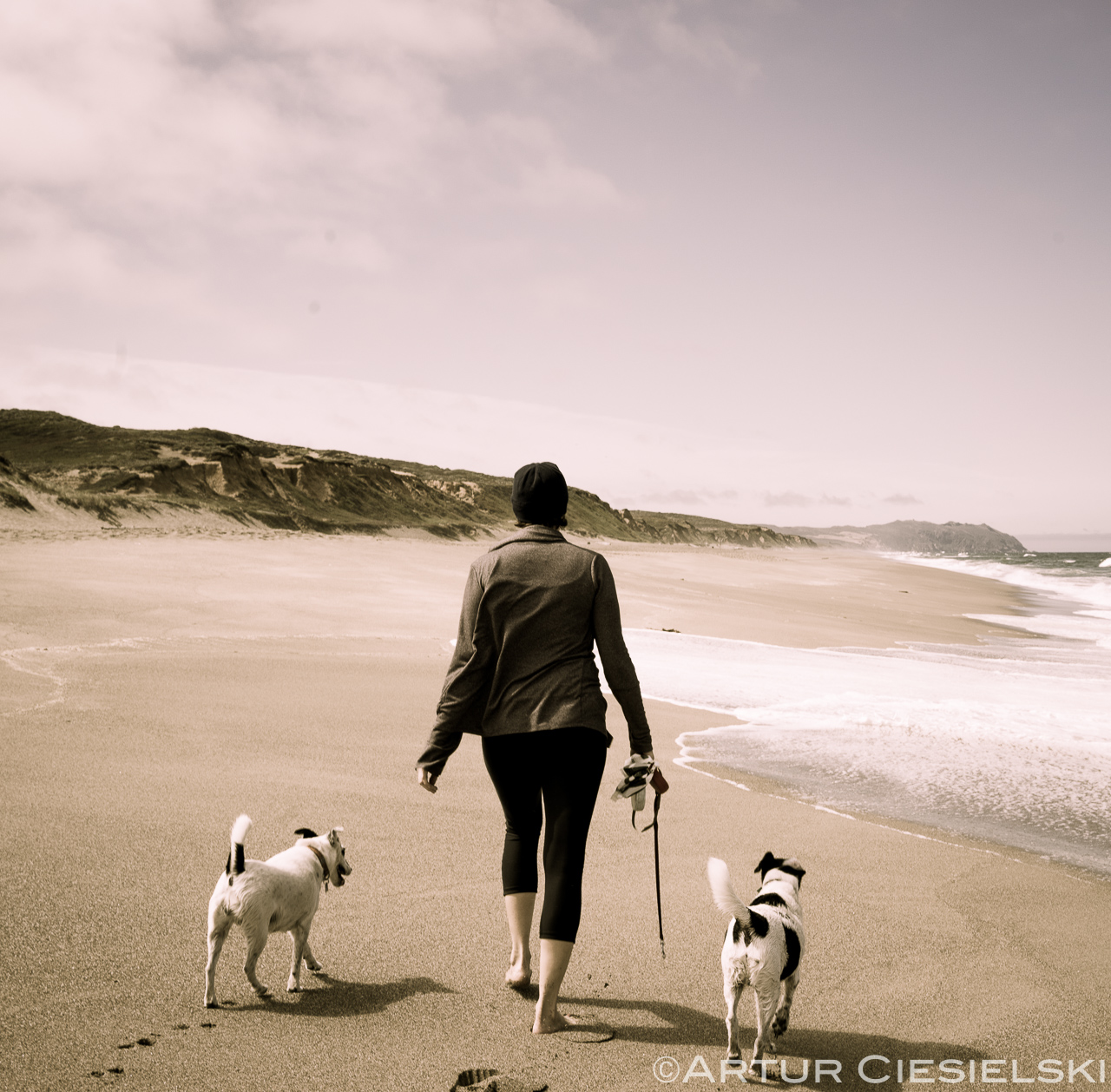 From the left: Maya, Joanna and Rupik