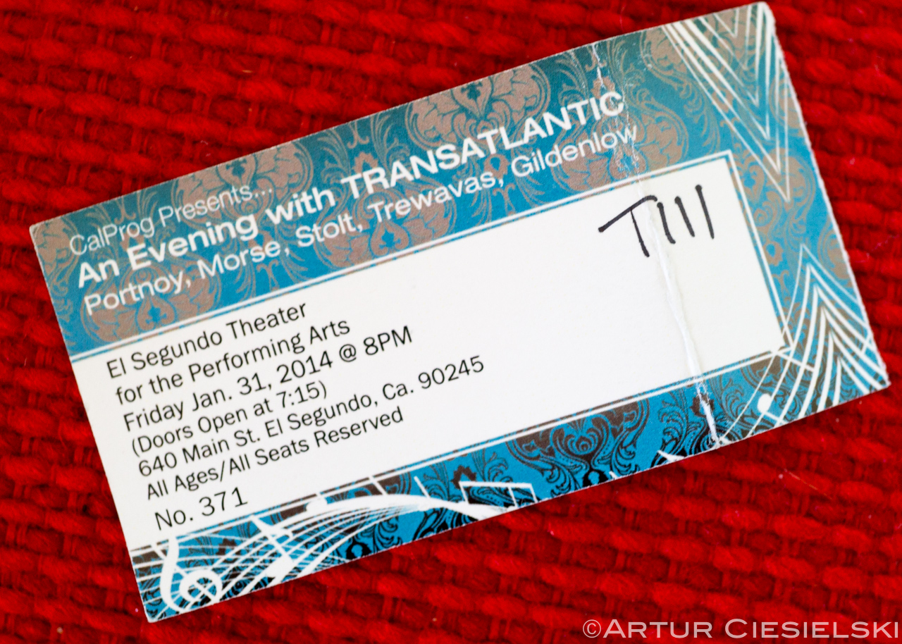 ticket to transatlantic concert 